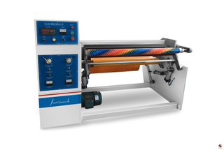 RES-S Single Shaft Tape Rewinding Machine